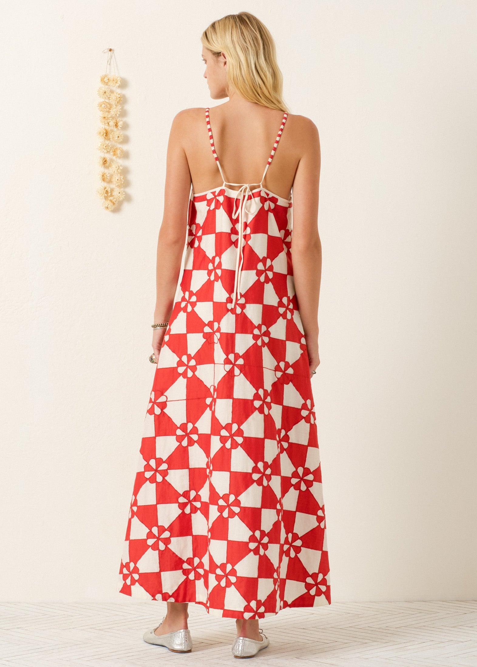person wearing alix of bohemia Spice Ibis Jubilee Dress