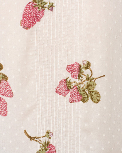 alix of bohemia womens Peyton Strawberry Dot Shirt