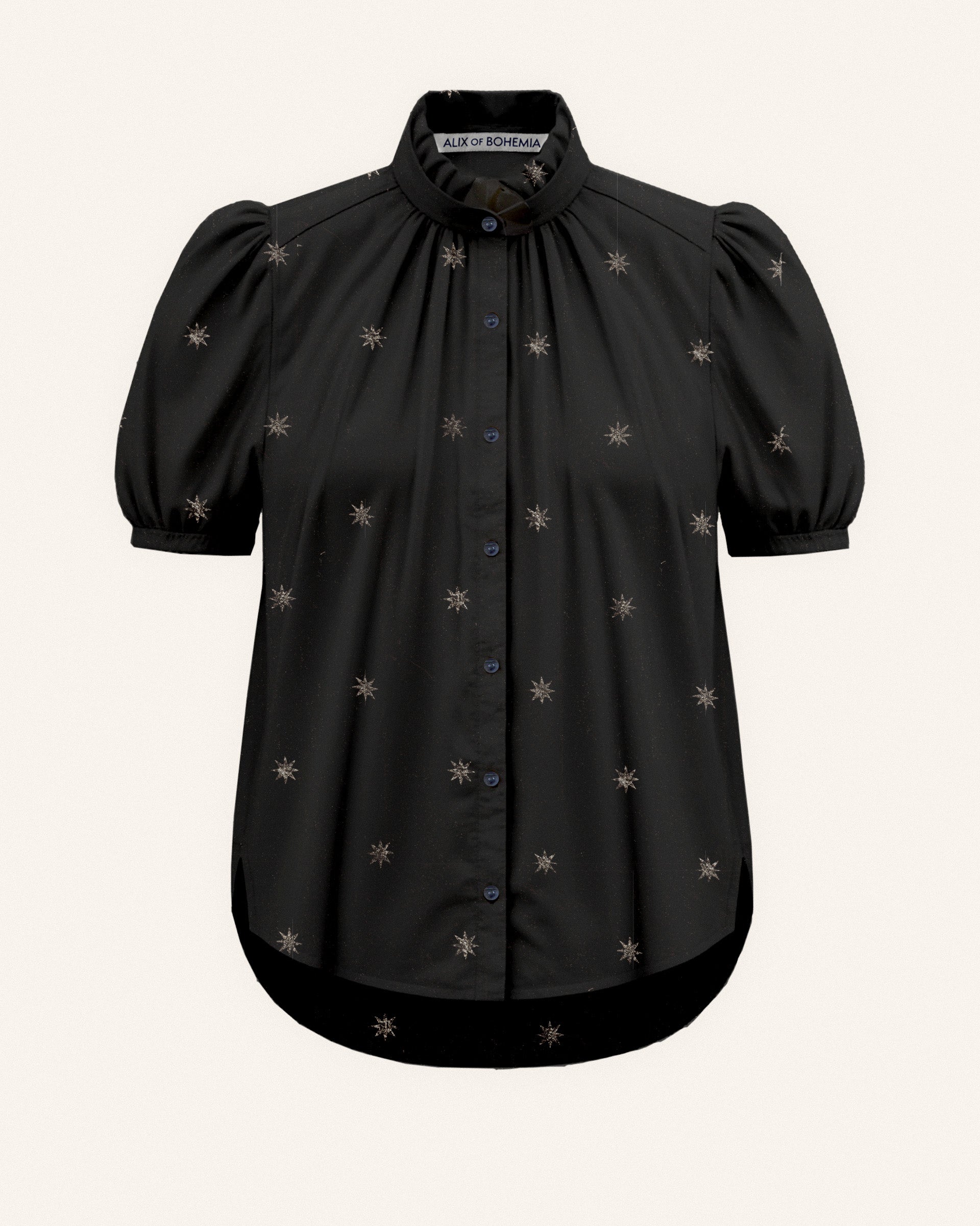 alix of bohemia womens cotton silk Winnie Celestial Night Shirt