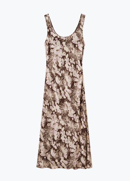 alix of bohemia womens printed Adele Dandelion Silk Dress