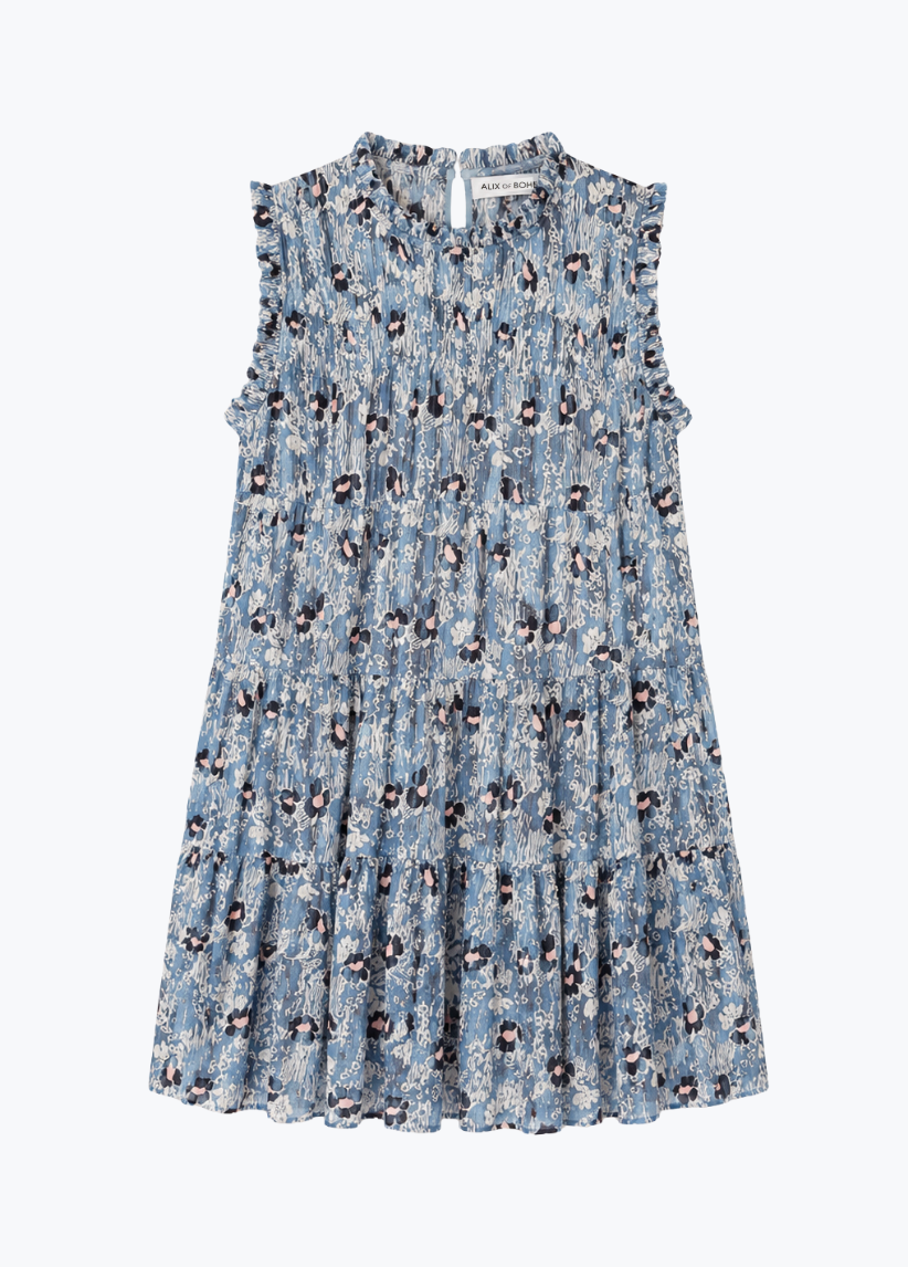 alix of bohemia womens printed Jule Water Flower Dress