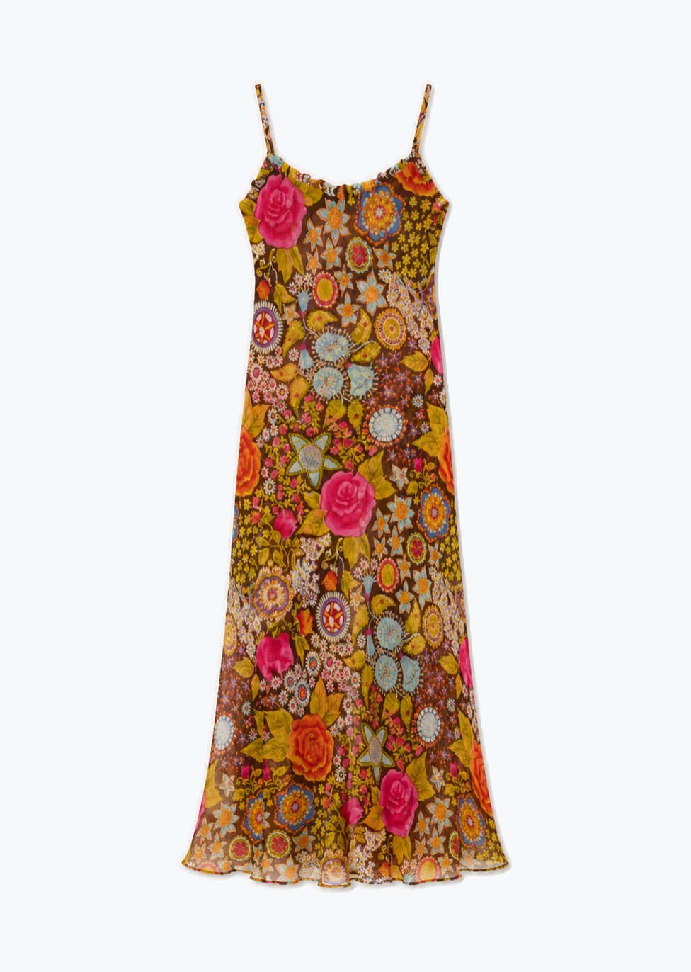 alix of bohemia womens printed viscose Athens Bloom Mirage Dress