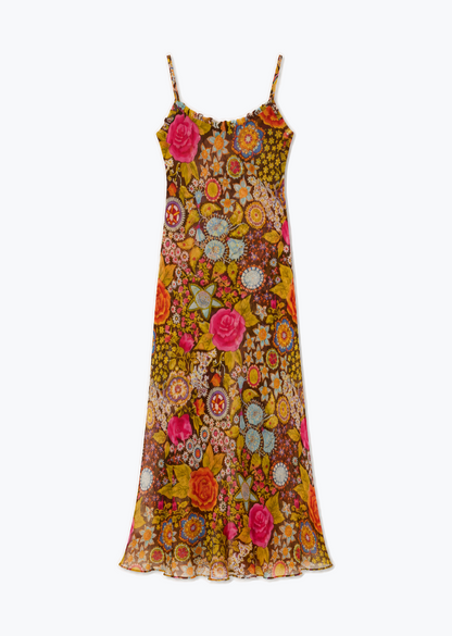 alix of bohemia womens printed viscose Athens Bloom Mirage Dress