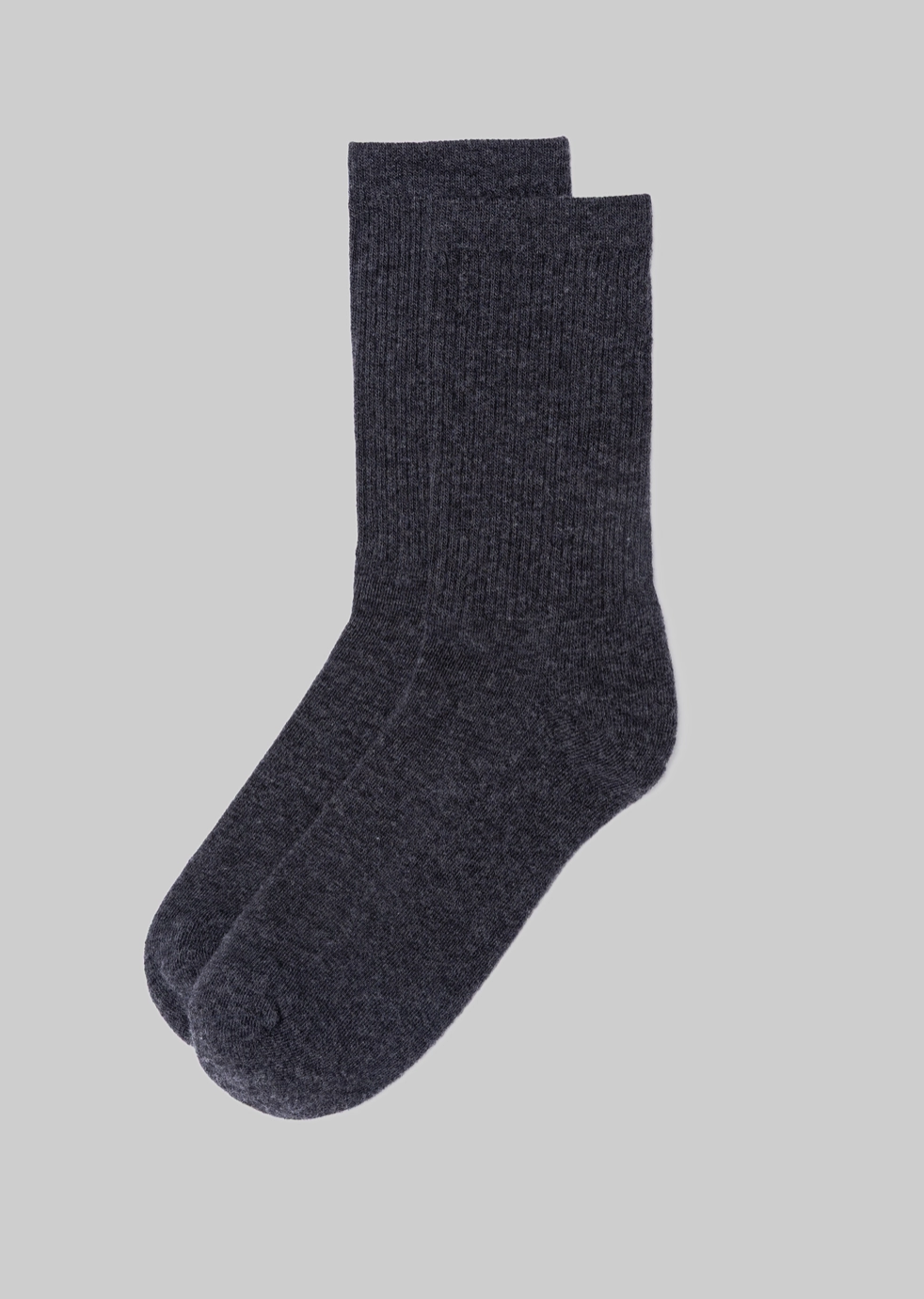 american trench Supermerino Socks in charcoal