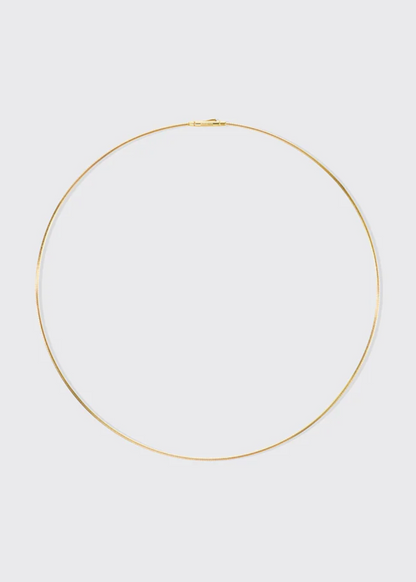 boochier fine jewelry 18k yellow gold Thin Nostalgia Chain