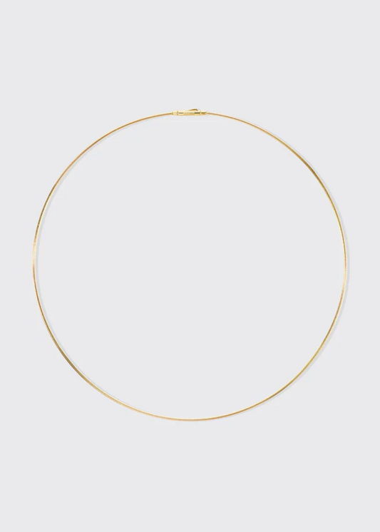 boochier fine jewelry 18k yellow gold Thin Nostalgia Chain