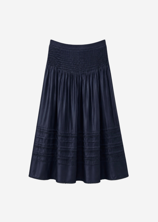 ciao lucia womens Enica Skirt in Midnight navy blue