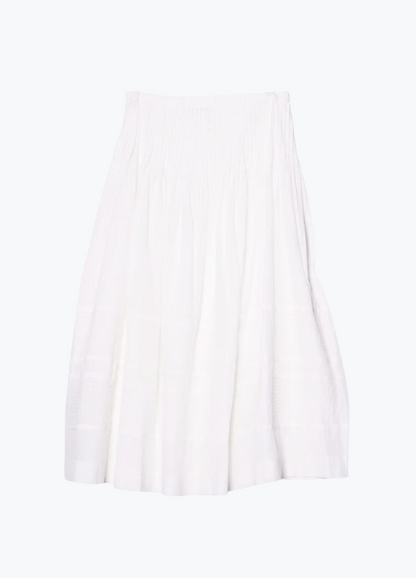 ciao lucia womens Enika Cotton Voile Skirt in White
