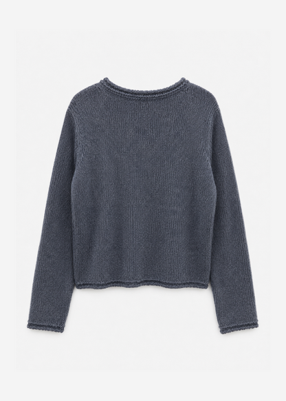 ciao lucia womens Sadie Denim Wool Blend Pullover