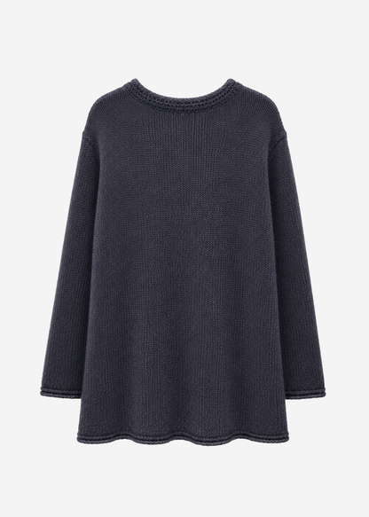 ciao lucia womens Tilda Denim Wool Blend Dress