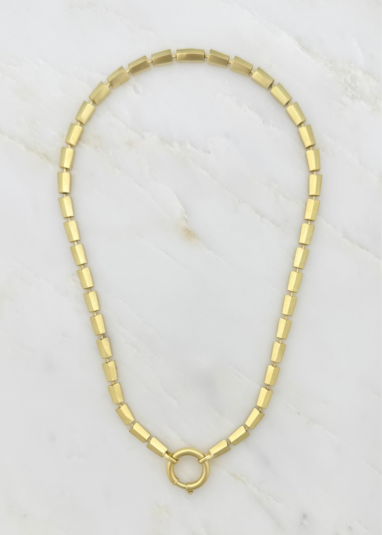 circa 1700 fine jewelry 18k yellow gold Alchemy Chain necklace