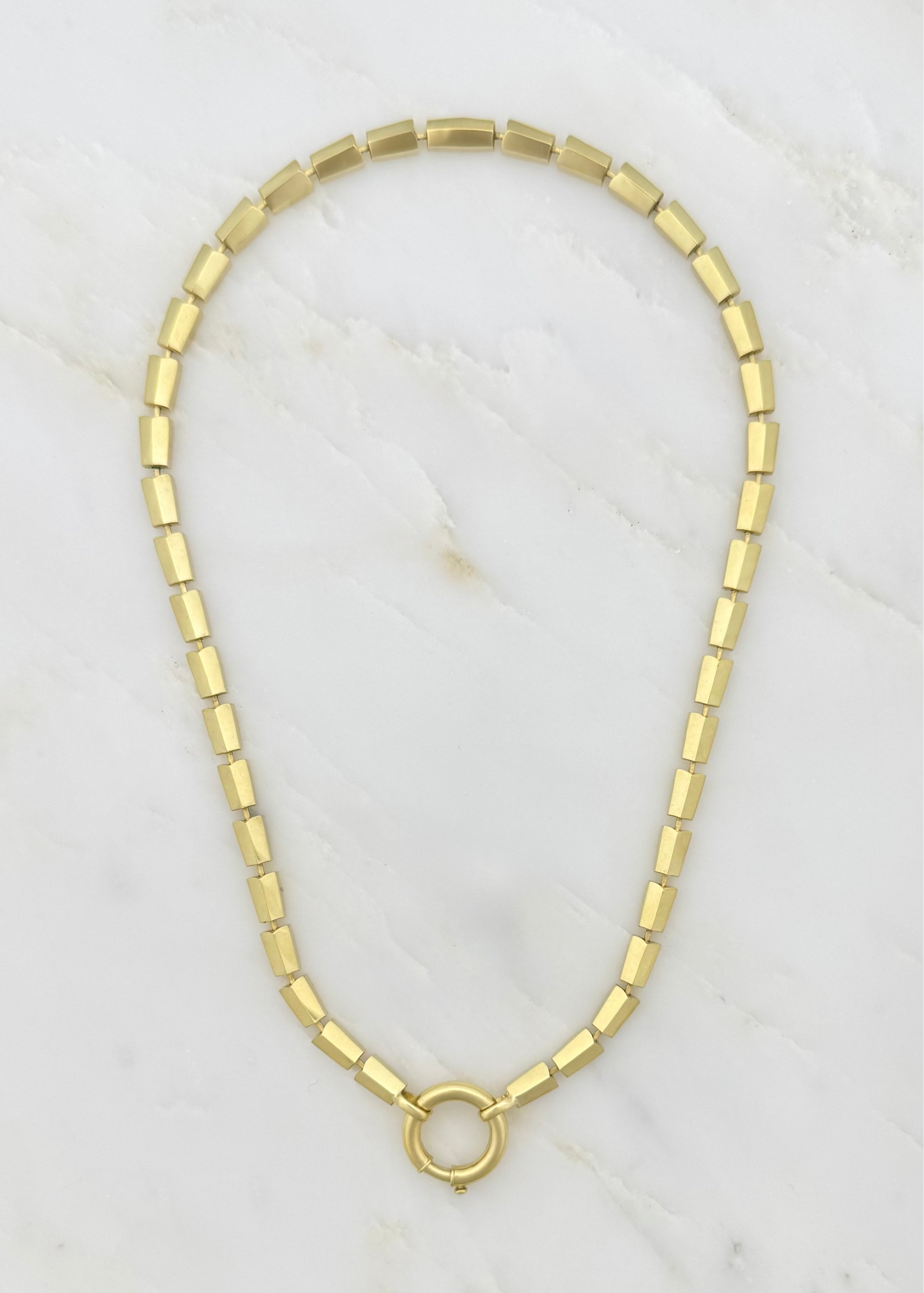 circa 1700 fine jewelry 18k yellow gold Alchemy Chain necklace