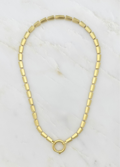 circa 1700 fine jewelry 18k yellow gold Alchemy Chain necklace