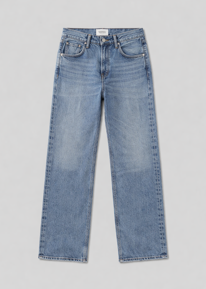 citizens of humanity womens Lindz Easy Straight Leg Denim in Hikari