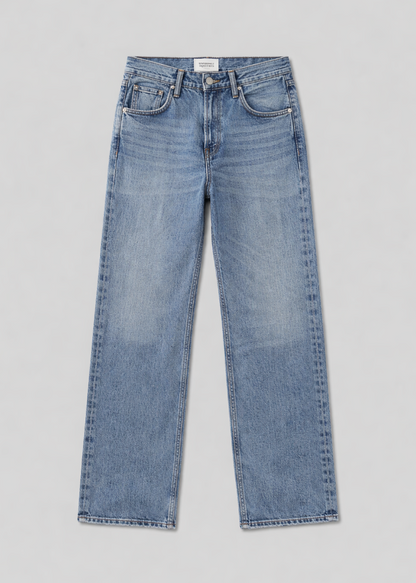 citizens of humanity womens Lindz Easy Straight Leg Denim in Hikari
