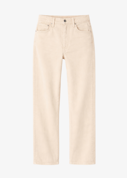 citizens of humanity womens Palma Straight Leg jeans in Almond
