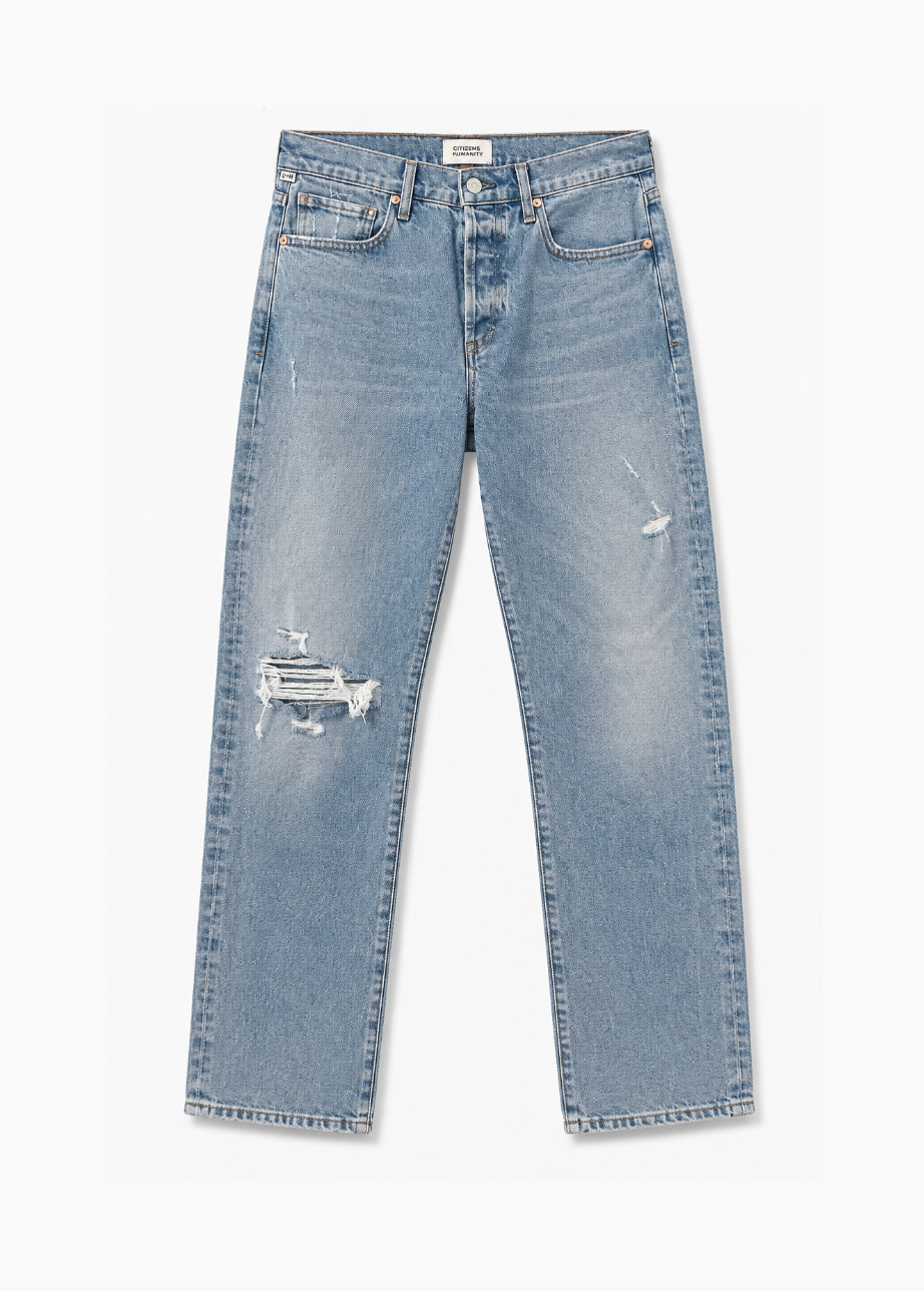 citizens of humanity womens denim Emerson Slim Fit Boyfriend Jeans in Meadow