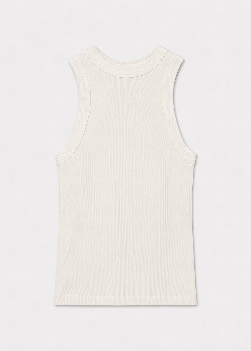enza costa womens Cashmere Rib Tank in Off White