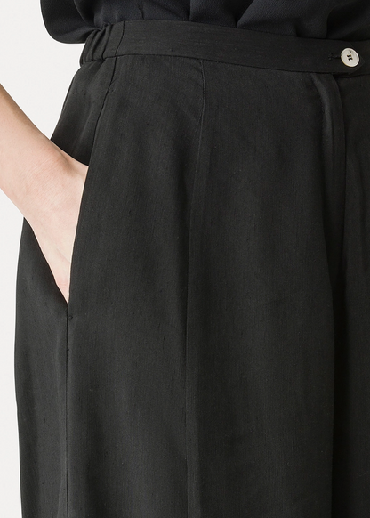 forte forte Linen and Viscose Flared Trousers 14817