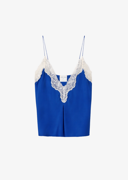 forte forte womens 14857 Chic Lingerie Top in sea blue