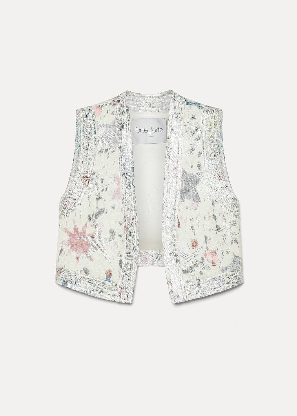 forte forte womens Les Folies Jacquard Vest 14802