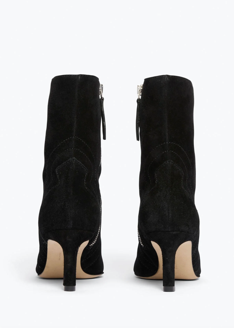 freda salvador womens Shaina Boot black suede