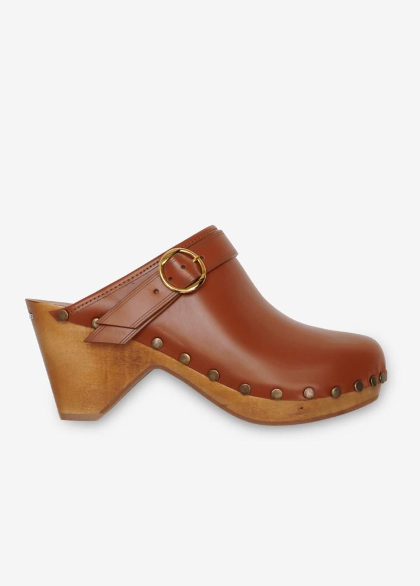 isabel marant womens Titya Clog in Camel