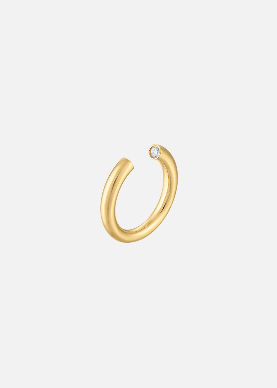 jade ruzzo fine jewelry 18k yellow gold Diamond Atha Ring
