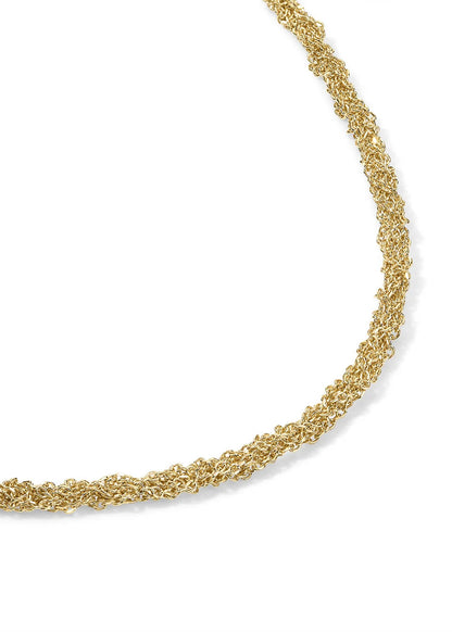 jade ruzzo fine jewelry 18k yellow gold Gloria Chain Necklace