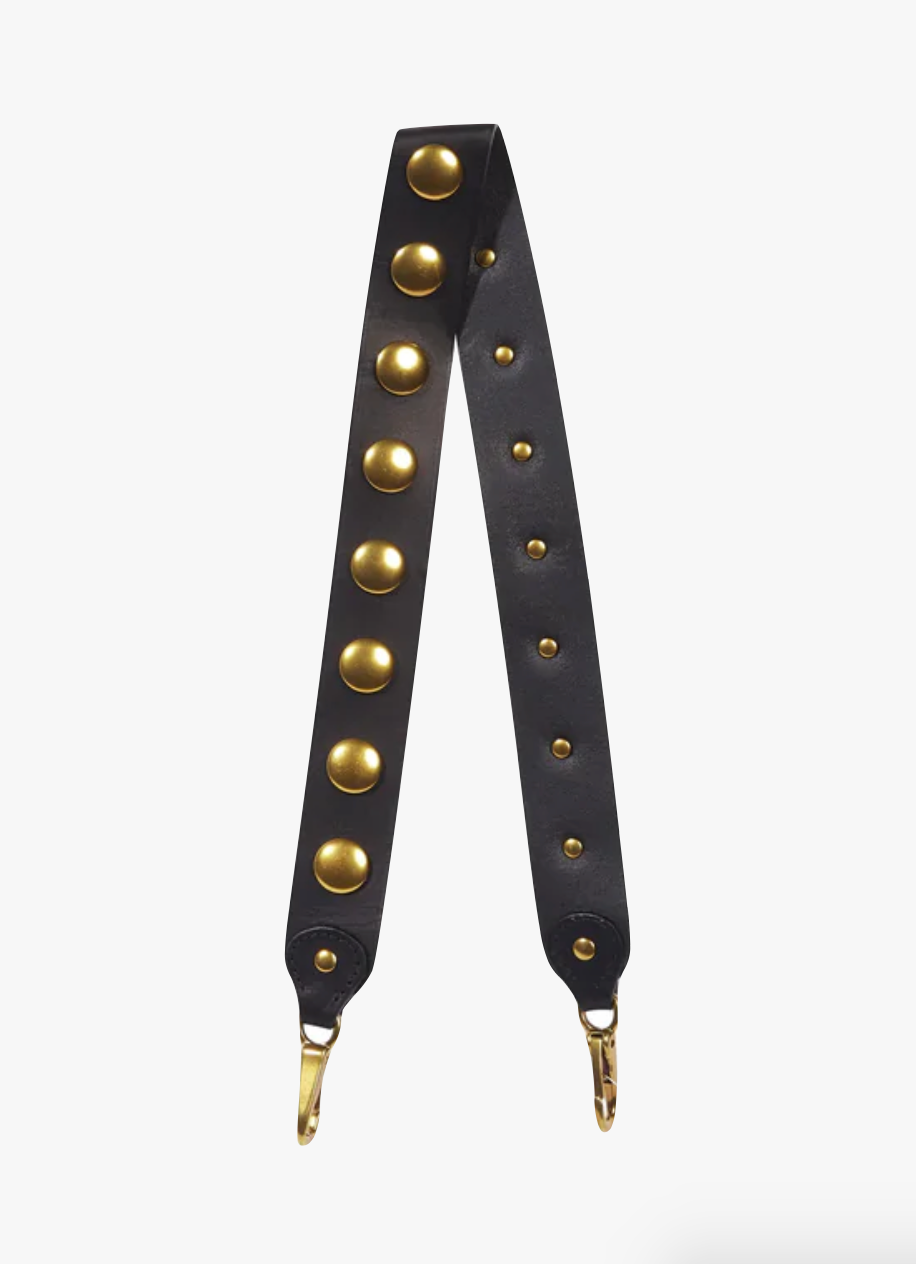 jerome dreyfuss Anse Festival Strap in Noir Brass