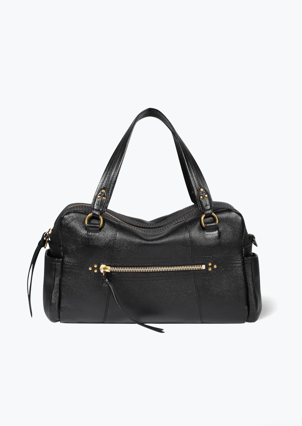 jerome dreyfuss Lucky Bowling Bag in Noir brass