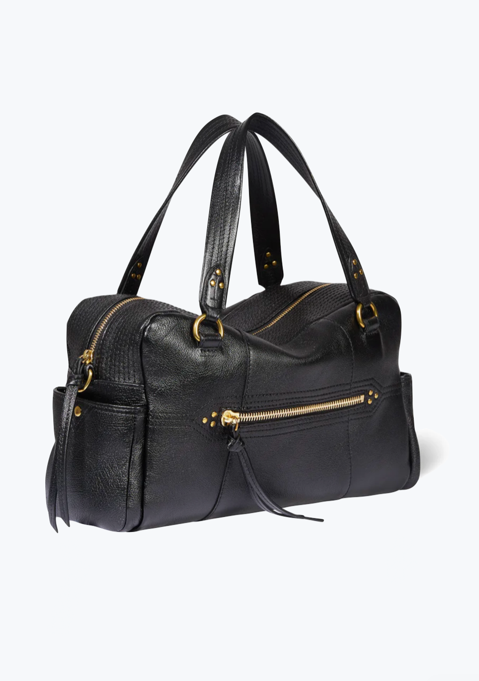 jerome dreyfuss Lucky Bowling Bag in Noir brass