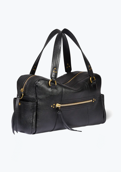 jerome dreyfuss Lucky Bowling Bag in Noir brass