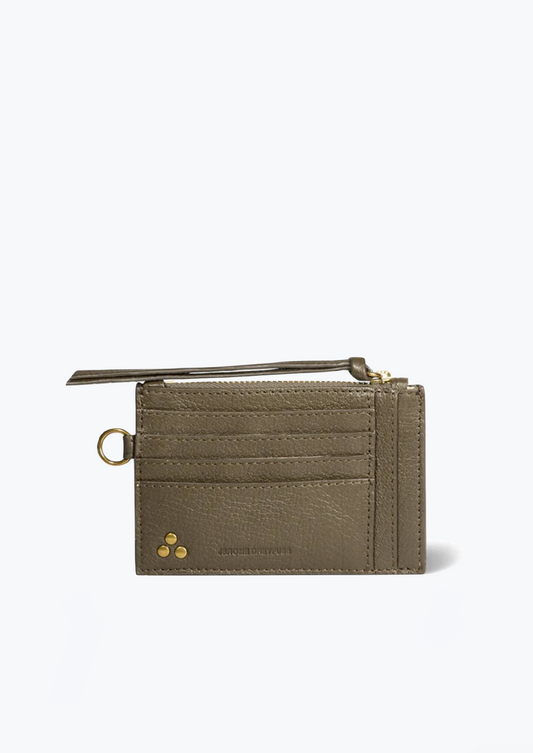 jerome dreyfuss card holder Lucky Porte Cartes in Kaki