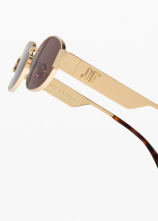 jimmy fairly paris unisex sunglasses The Hila in Gold