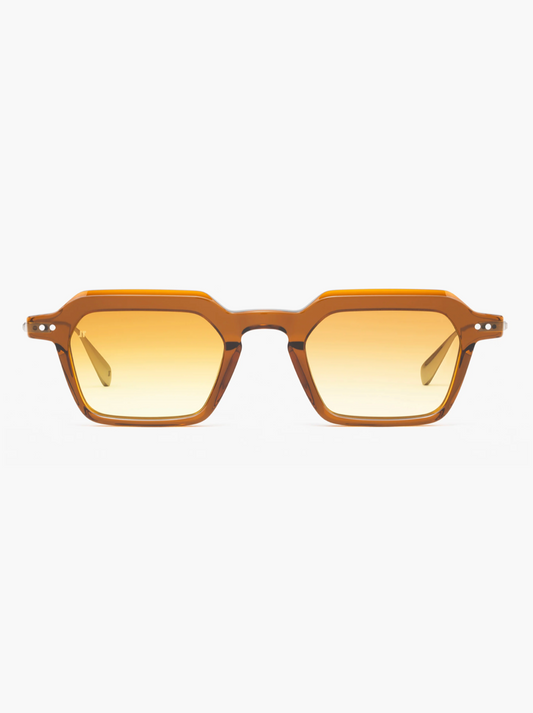 jimmy fairly paris unisex sunglasses The Kiero in Brown gradient
