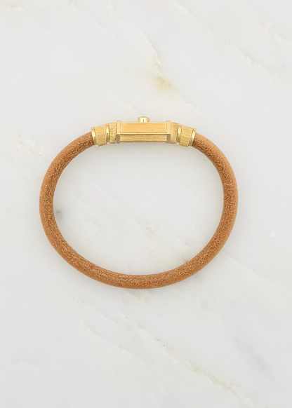 marie lichtenberg fine jewelry 18k yellow gold Lasso Locket Bracelet diamond