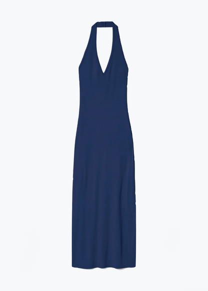 nili lotan Stevie Dress in Admiral Blue