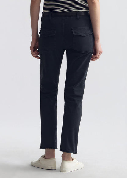 person wearing nili lotan womens Jenna Pant in Carbon