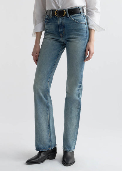 person wearing nili lotan womens Joan Jean in Summer Wash