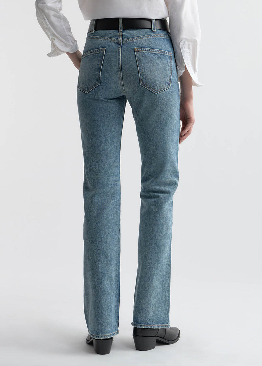 person wearing nili lotan womens Joan Jean in Summer Wash