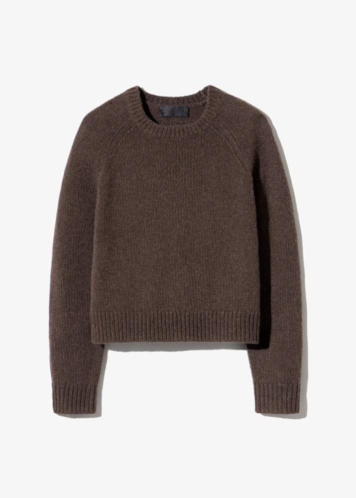 nili lotan womens Laurel Sweater in Walnut Heather