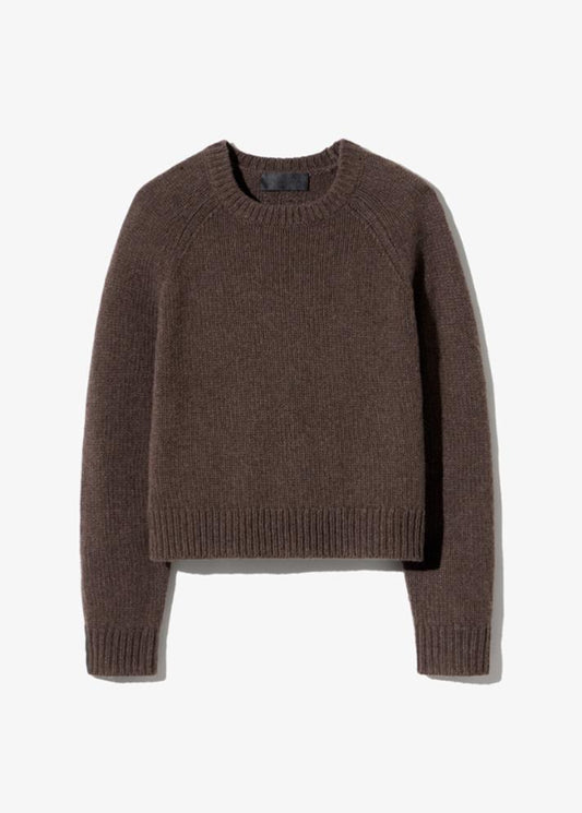 nili lotan womens Laurel Sweater in Walnut Heather