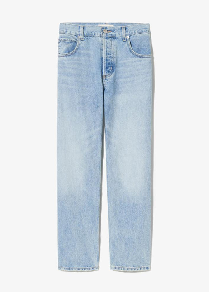 nili lotan womens Lorimer Jean in Alice Wash denim