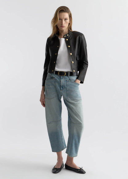 person wearing nili lotan womens Shon Jean in Summer Wash