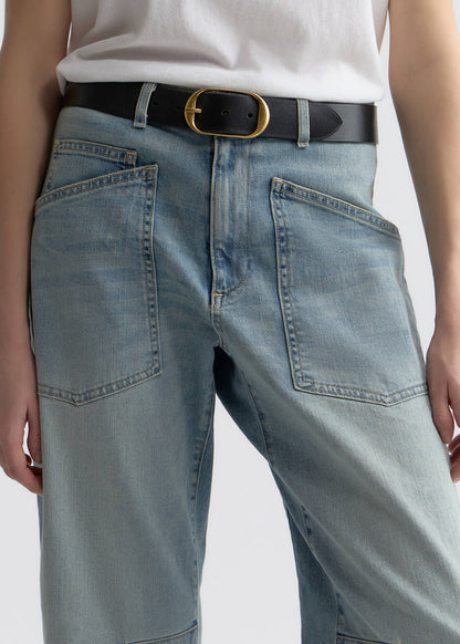 person wearing nili lotan womens Shon Jean in Summer Wash