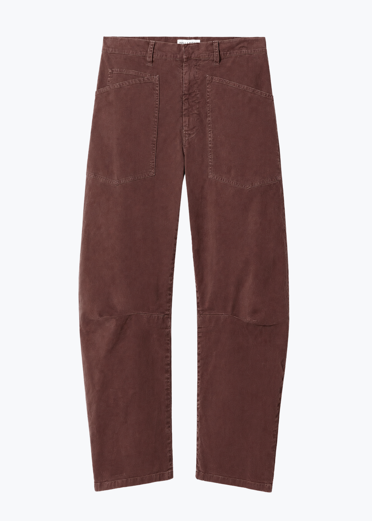 nili lotan womens Shon Pant in Cabernet