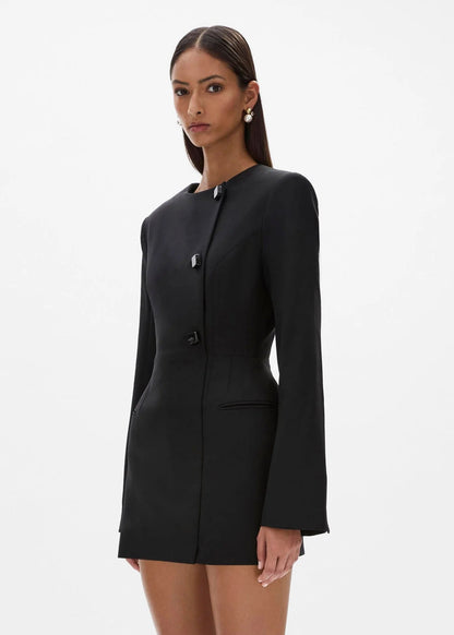rachel gilbert Finley Mini Dress in Black