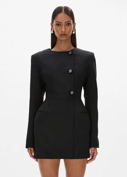 rachel gilbert Finley Mini Dress in Black