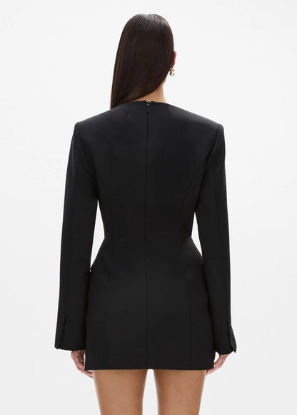 rachel gilbert Finley Mini Dress in Black